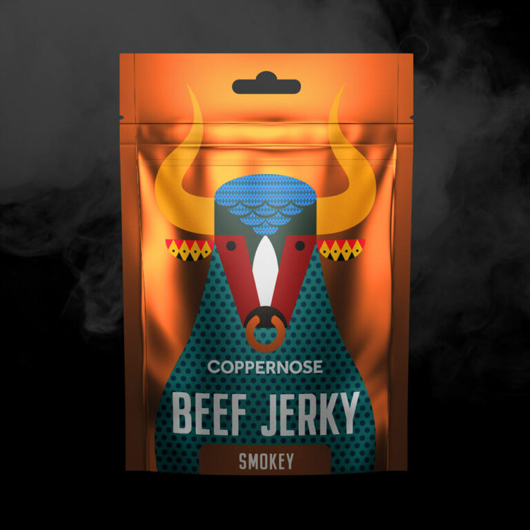 Home All Natural British Beef Jerky by CopperNose Smokery