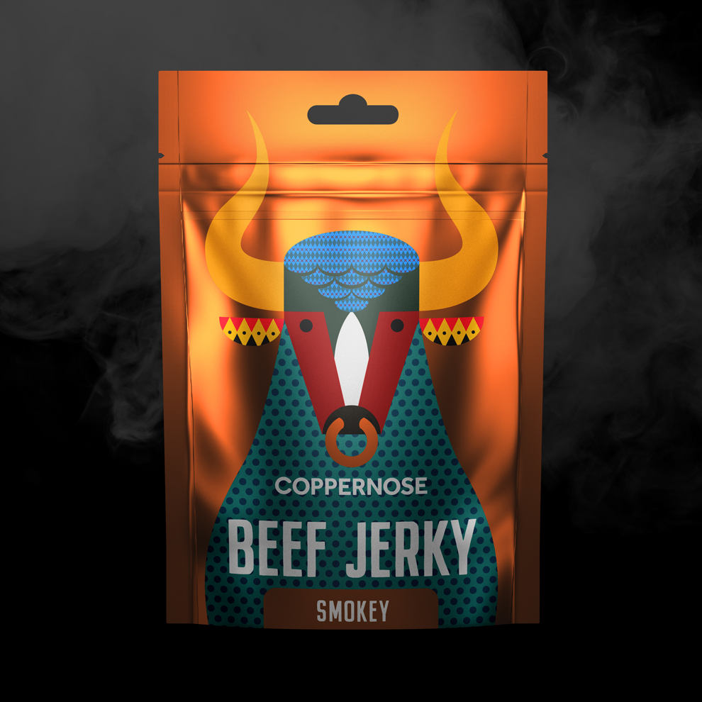 Blue Ridge - Smokey Handmade Craft Jerky - Box of 10 Packets